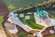 Poreč in the state Gespanschaft Istrien, Croatia viewn from the air