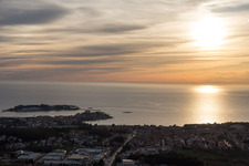 Vrvari in the state Gespanschaft Istrien, Croatia from above
