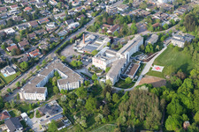 Aerial view of Landau in der Pfalz in the state Rhineland-Palatinate, Germany