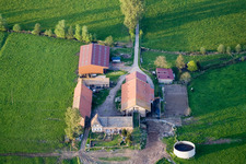 Drone image of Mertzwiller in the state Bas-Rhin, France