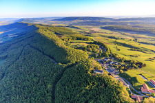 Gliding airfield and Federal Office for Family and Civil Society Affairs Education Center in Holzen in the state Lower Saxony, Germany