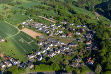 Aerial photograpy of District Stahle in Höxter in the state North Rhine-Westphalia, Germany