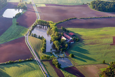 Homestead of a farm on Hofsee in Rauhenebrach in the state Bavaria, Germany