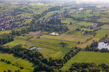 European Cultural Park Bliesbruck-Reinheim in the district Reinheim in Gersheim in the state Saarland, Germany