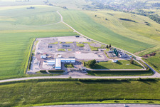 Gaz Station in Obergailbach in the state Moselle, France