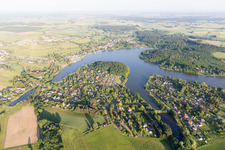 Marais Pond in Hilsprich in the state Moselle, France