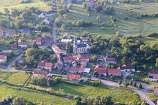 Vibersviller in the state Moselle, France out of the air