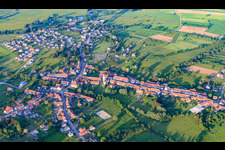 From the west in Harskirchen in the state Bas-Rhin, France