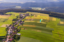 District Würzberg in Michelstadt in the state Hesse, Germany out of the air