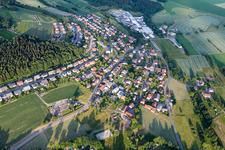 From the northwest in the district Krumbach in Limbach in the state Baden-Wuerttemberg, Germany