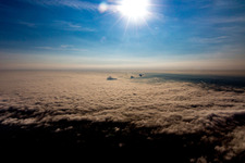 Oblique view of District Grünwinkel in Karlsruhe in the state Baden-Wuerttemberg, Germany