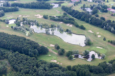 Oblique view of Golf Club in Soufflenheim in the state Bas-Rhin, France
