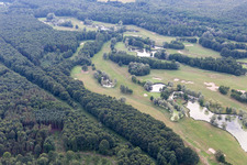 Golf Club in Soufflenheim in the state Bas-Rhin, France from above