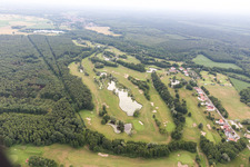 Golf Club in Soufflenheim in the state Bas-Rhin, France seen from above