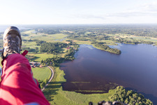 Aerial photograpy of Skatelöv in the state Kronoberg, Sweden