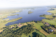 Skatelöv in the state Kronoberg, Sweden seen from above