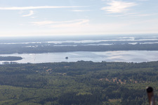 Flogmyran in the state Kronoberg, Sweden from above