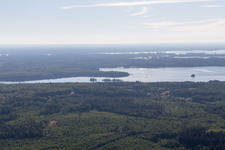 Flogmyran in the state Kronoberg, Sweden out of the air