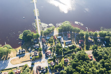 Aerial photograpy of Tvetaryd in the state Kronoberg, Sweden