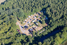 Torne in the state Kronoberg, Sweden from above