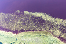 Torne in the state Kronoberg, Sweden viewn from the air