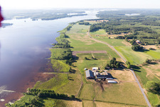 Drone recording of Hunna in the state Kronoberg, Sweden