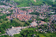 Reichshoffen in the state Bas-Rhin, France out of the air