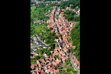 Village view in Offwiller in the state Bas-Rhin, France