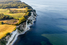 Bird's eye view of Borre in the state Zealand, Denmark