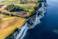 Drone recording of Borre in the state Zealand, Denmark