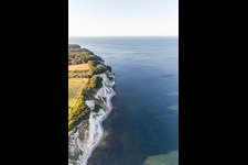 Borre in the state Zealand, Denmark seen from a drone