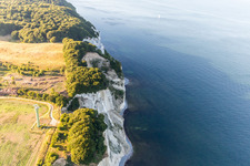 Borre in the state Zealand, Denmark from above