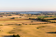 Bird's eye view of Stege in the state Zealand, Denmark