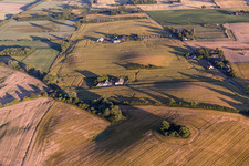 Drone recording of Borre in the state Zealand, Denmark