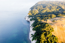 Drone recording of Borre in the state Zealand, Denmark
