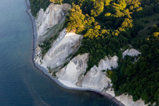 Borre in the state Zealand, Denmark from a drone