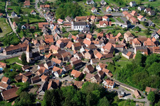 Village view in Weiterswiller in the state Bas-Rhin, France