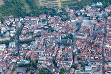 Marketplace in Neustadt an der Weinstraße in the state Rhineland-Palatinate, Germany