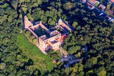 Ruins of the former monastery Limburg in Bad Duerkheim in the state Rhineland-Palatinate, Germany
