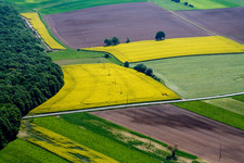 Ernolsheim-lès-Saverne in the state Bas-Rhin, France out of the air