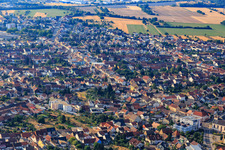 Marienstr in the district Oberhausen in Oberhausen-Rheinhausen in the state Baden-Wuerttemberg, Germany