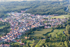 Seltz in the state Bas-Rhin, France out of the air