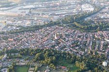 District Daxlanden in Karlsruhe in the state Baden-Wuerttemberg, Germany