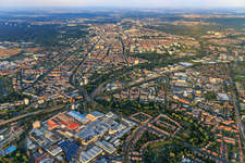 Vosges Bridge over the southern bypass in the district Mühlburg in Karlsruhe in the state Baden-Wuerttemberg, Germany