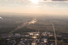 Marshalling yard in the district Friedrichsfeld in Mannheim in the state Baden-Wuerttemberg, Germany