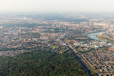 District Gartenstadt in Mannheim in the state Baden-Wuerttemberg, Germany