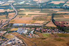 Building of the store - furniture market IKEA Moebel & Einrichtungshaus Mannheim in Mannheim in the state Baden-Wurttemberg, Germany