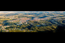 Panorama in Lemberg in the state Rhineland-Palatinate, Germany