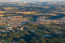Pirmasens in the state Rhineland-Palatinate, Germany from above