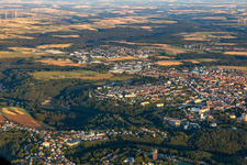 Pirmasens in the state Rhineland-Palatinate, Germany seen from above